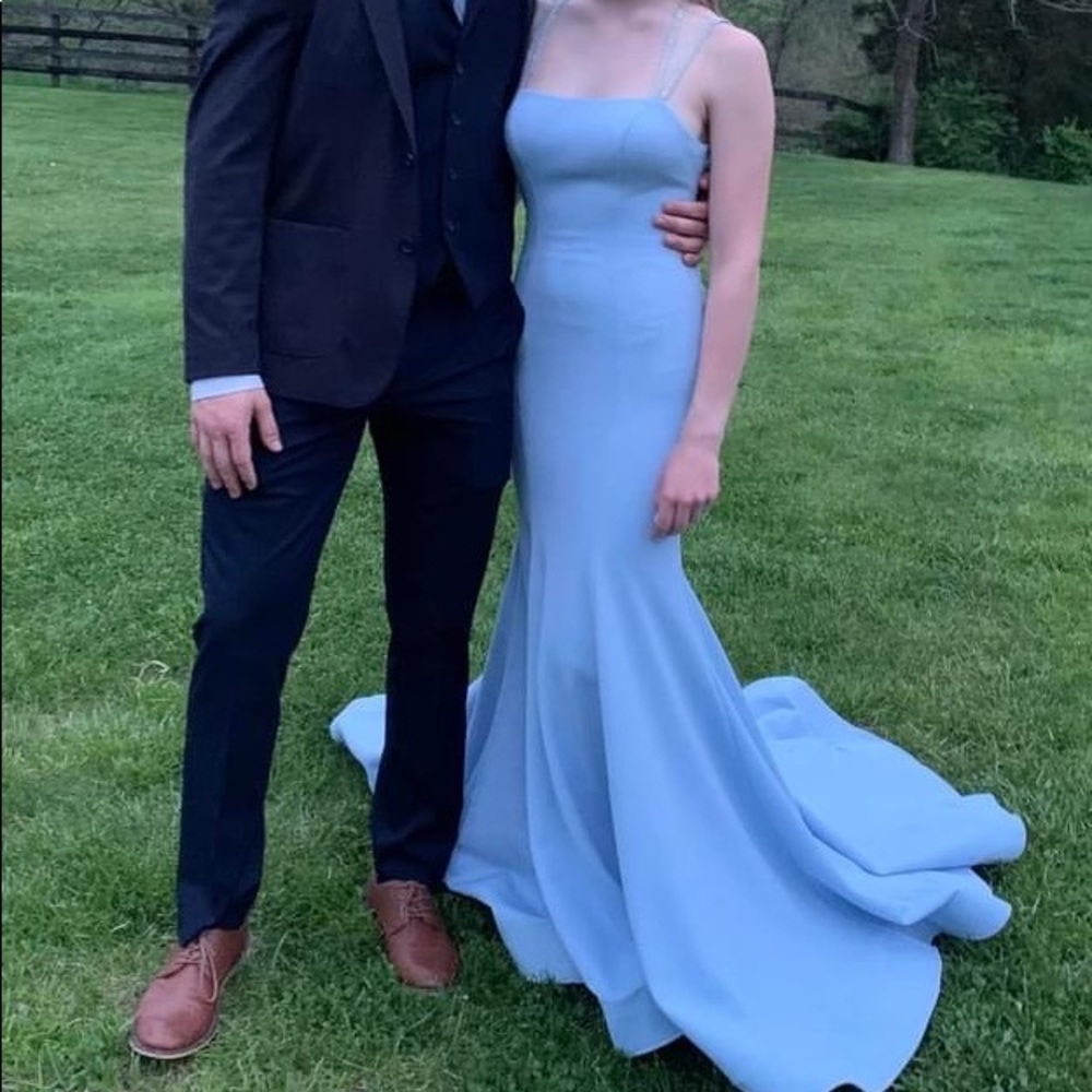 Blue Prom Dress